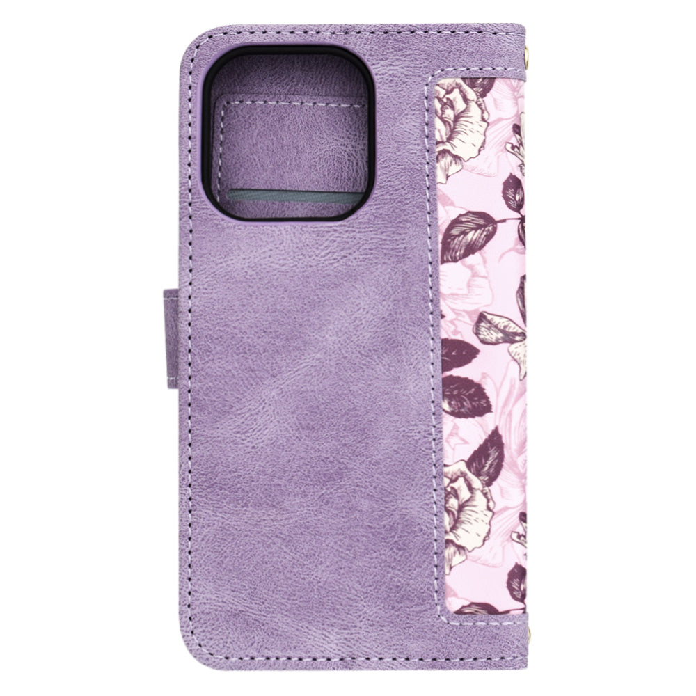 Tok Apple iPhone 15 Pro-hoz, Techsuit, FlipCraft, Lila