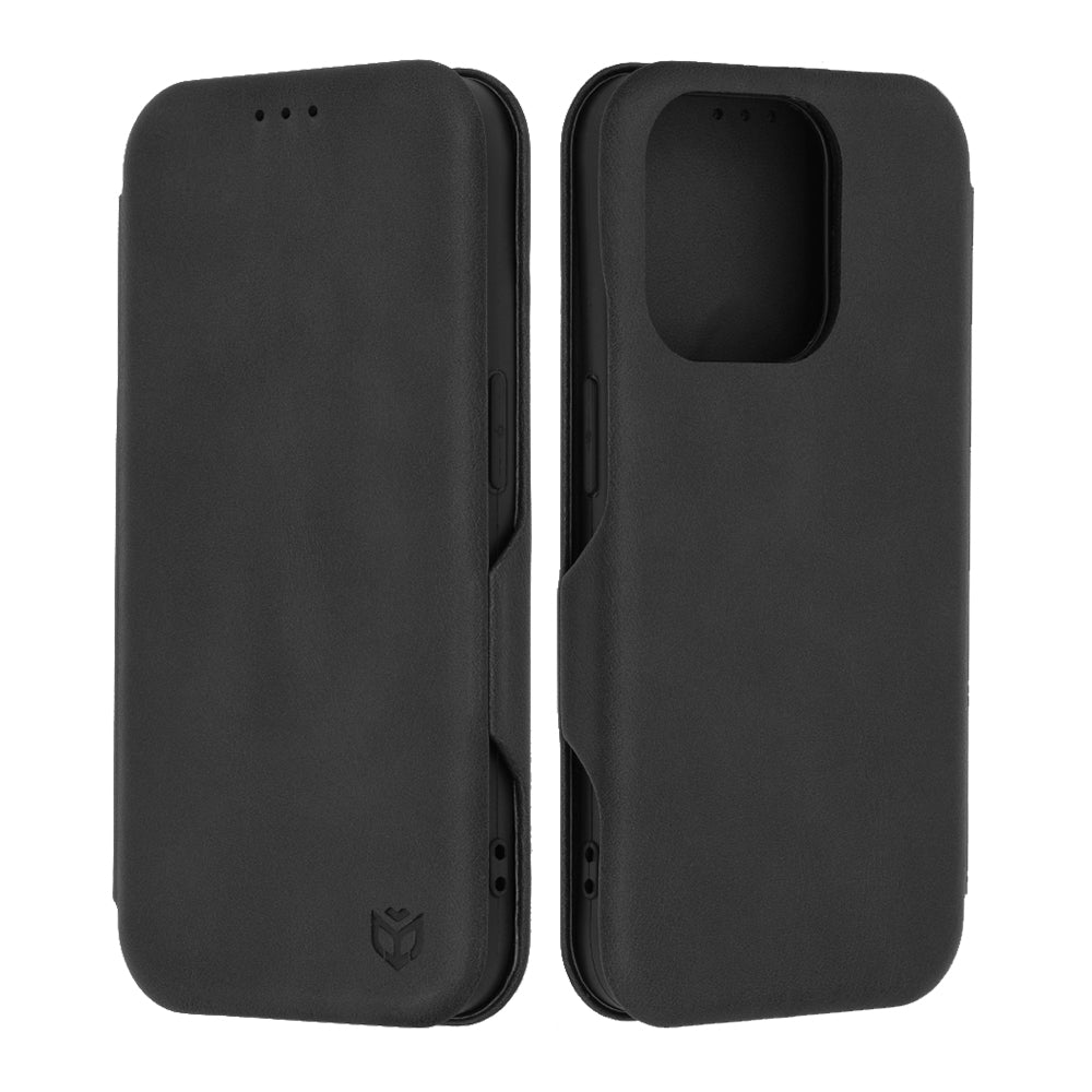 Tok Apple iPhone 15 Pro-hoz, Techsuit, Safe Wallet Plus, Fekete