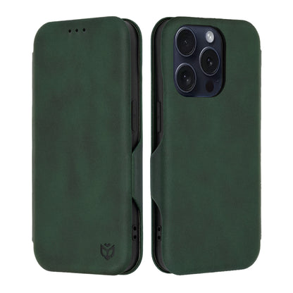 Tok Apple iPhone 15 Pro-hoz, Techsuit, Safe Wallet Plus, Zöld