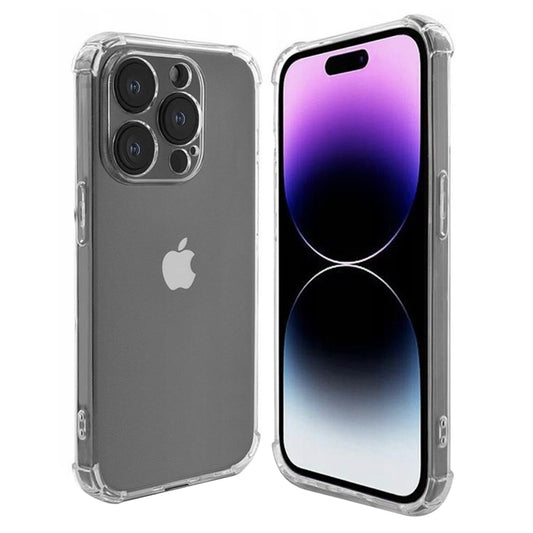 Tok Apple iPhone 15 Pro-hoz, Techsuit, Ütésálló Átlátszó, Átlátszó