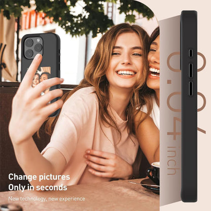 Tok Apple iPhone 15 Pro-hoz, Techsuit, SmartScreen NFC, Fekete