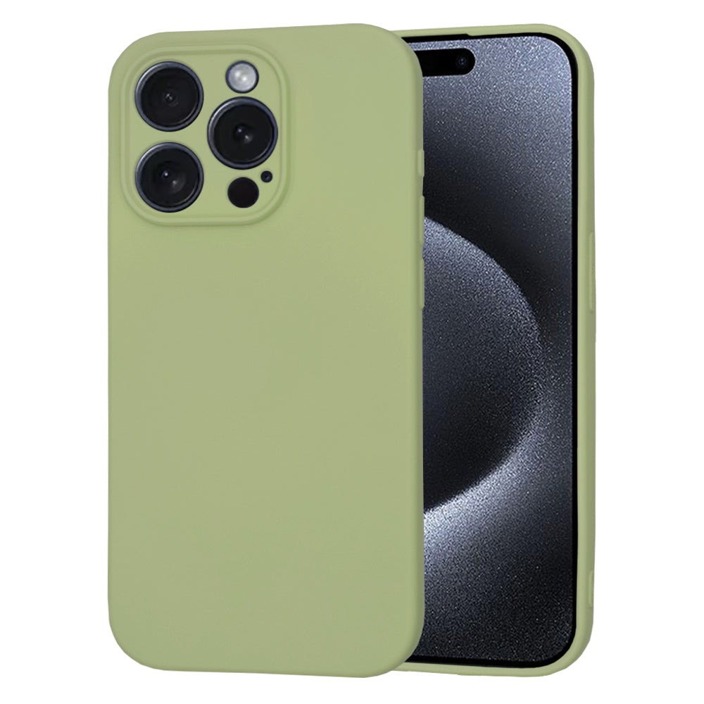 Tok a Apple iPhone 15 Pro-hoz, Techsuit, SoftFlex, Matcha