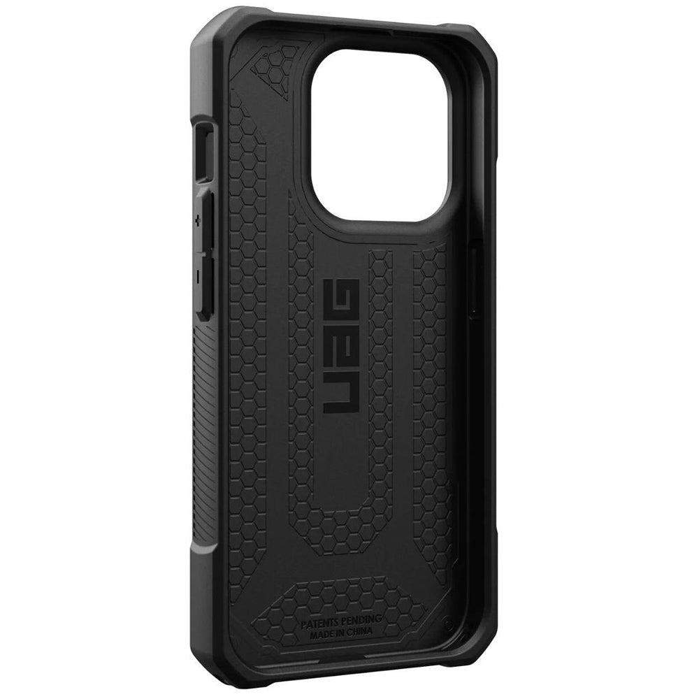 Tok Apple iPhone 15 Pro-hoz, Urban Armor Gear, Monarch Kevlar, Fekete