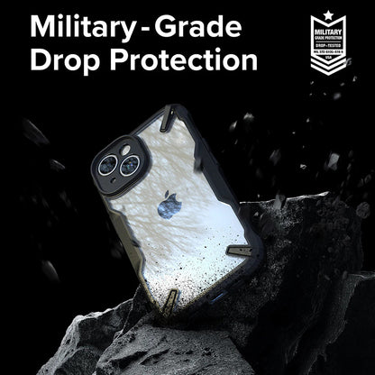 Tok Apple iPhone 15-höz, Ringke, Fusion X, Fekete