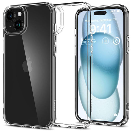 Tok Apple iPhone 15-höz, Spigen, Ultra Hybrid, Átlátszó ACS06793