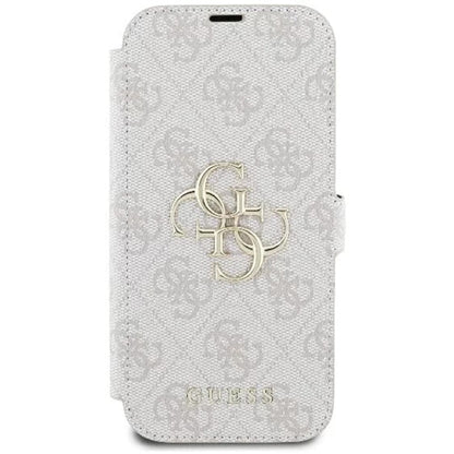 Tok a Apple iPhone 16 Plus-hoz, Guess, 4G Book, Rózsaszín