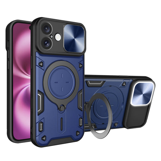 Tok Apple iPhone 16 Plus-hoz, Techsuit, CamGuard Pro, Kék