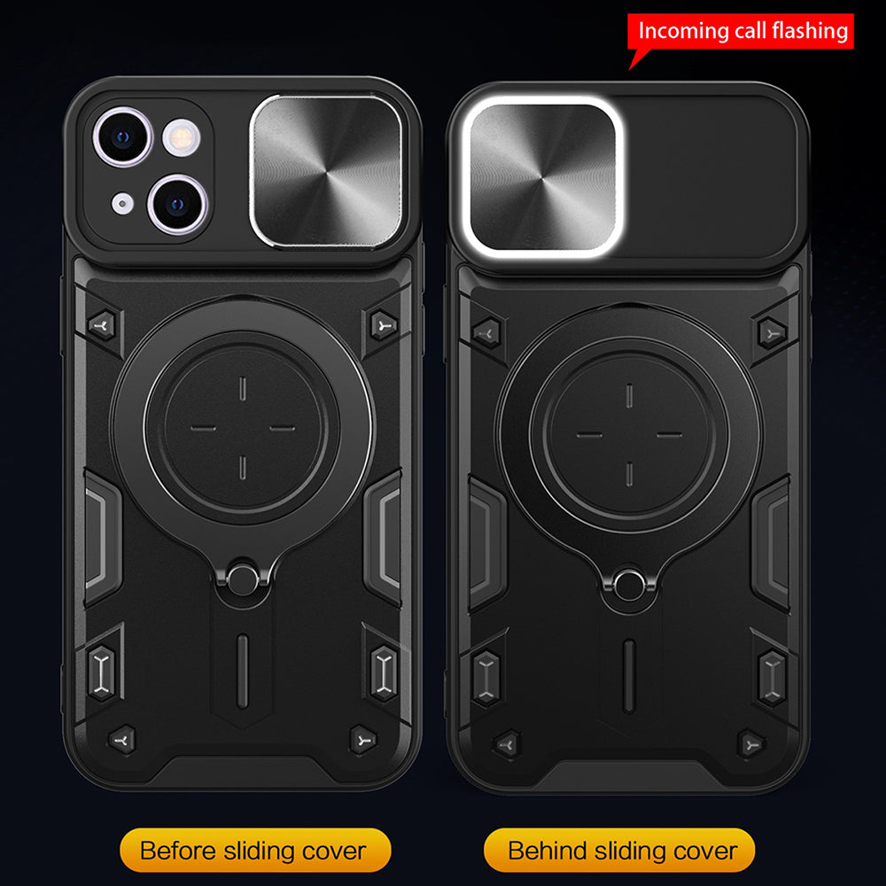 Tok Apple iPhone 16 Plus-hoz, Techsuit, CamGuard Pro, Kék