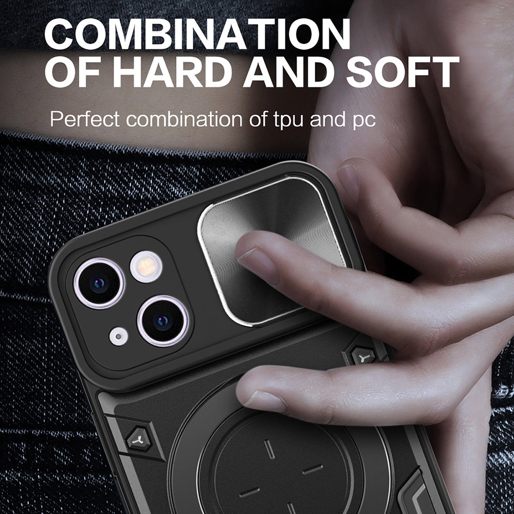 Tok Apple iPhone 16 Plus-hoz, Techsuit, CamGuard Pro, Kék