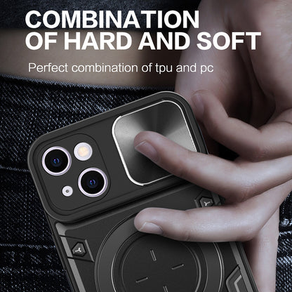 Tok Apple iPhone 16 Plus-hoz, Techsuit, CamGuard Pro, Kék