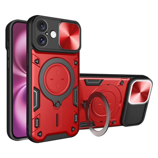 Case for Apple iPhone 16 Plus, Techsuit, CamGuard Pro, Red
