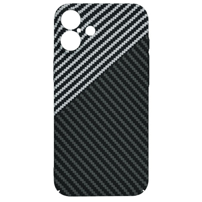 Tok Apple iPhone 16 Plus-hoz, Techsuit, Carbonite FiberShell, Fekete Szürke