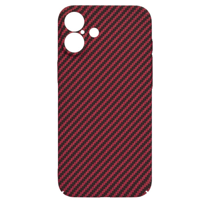 Tok Apple iPhone 16 Plus-hoz, Techsuit, Carbonite FiberShell, Piros