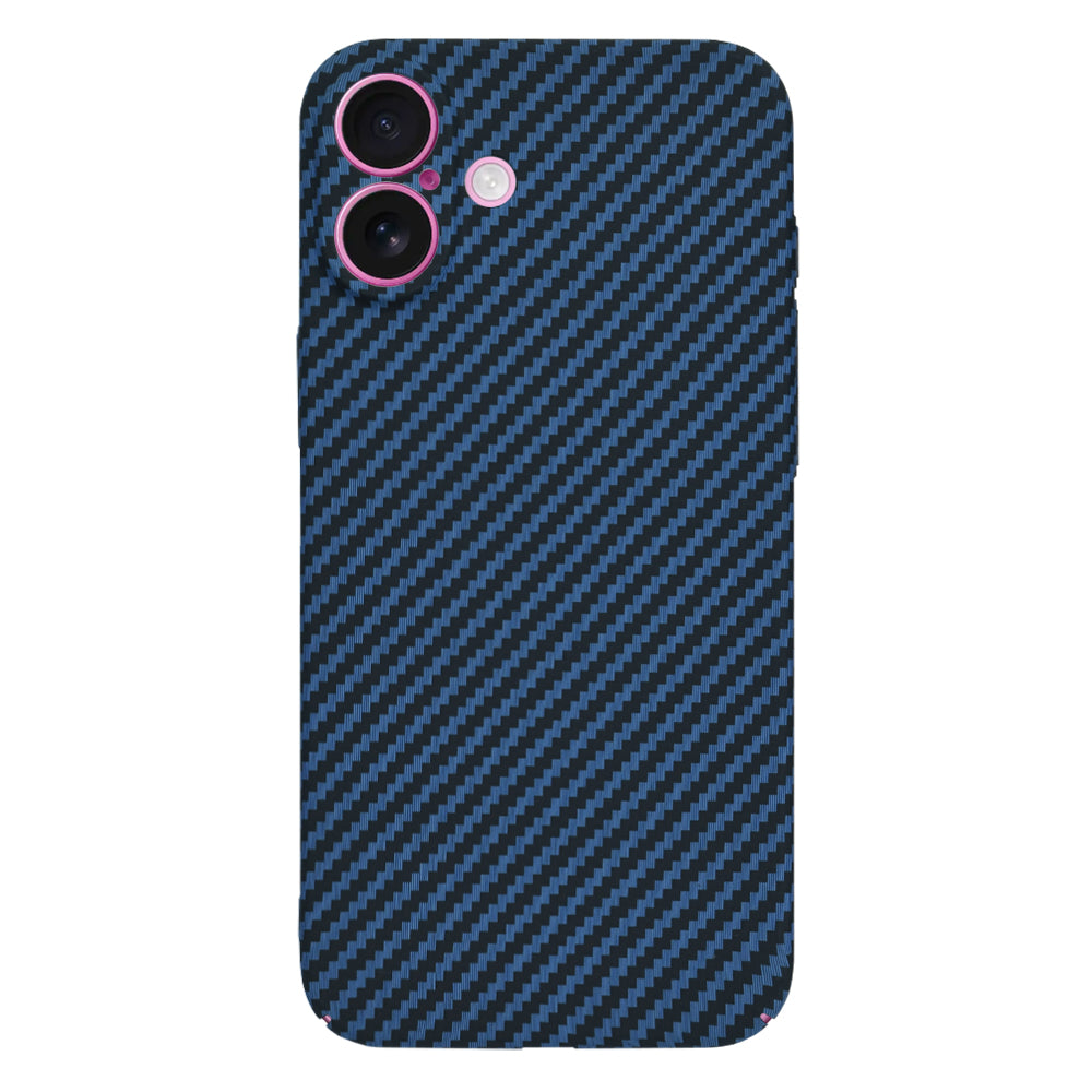 Tok Apple iPhone 16 Plus-hoz, Techsuit, Carbonite FiberShell, Türkiz