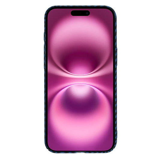 Tok Apple iPhone 16 Plus-hoz, Techsuit, Carbonite FiberShell, Türkiz