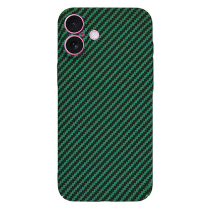 Tok Apple iPhone 16 Plus-hoz, Techsuit, Carbonite FiberShell, Zöld