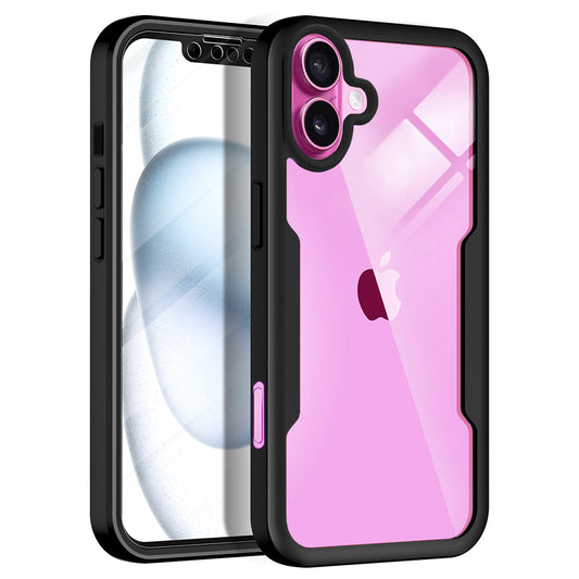 Tok Apple iPhone 16 Plus-hoz, Techsuit, ColorVerse 360, Fekete