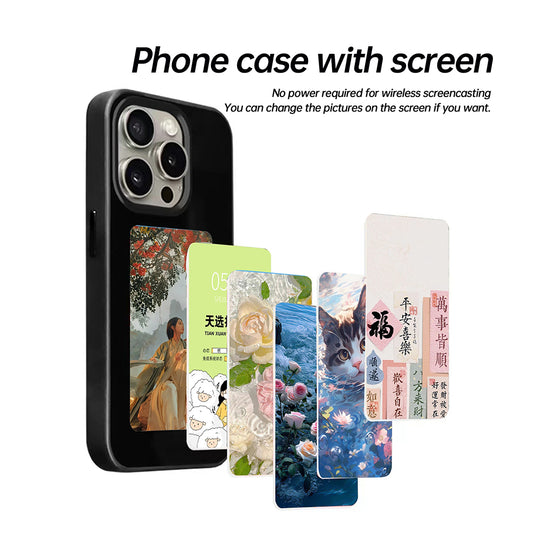 Tok Apple iPhone 16 Plus-hoz, Techsuit, SmartScreen NFC, Fekete