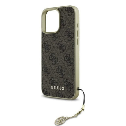Tok Apple iPhone 16 Pro-hoz, Guess, 4G Charm, Barna
