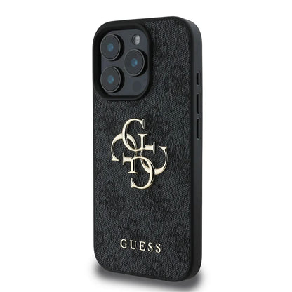 Tok Apple iPhone 16 Pro Max készülékhez, Guess, 4G Big Logo, Fekete
