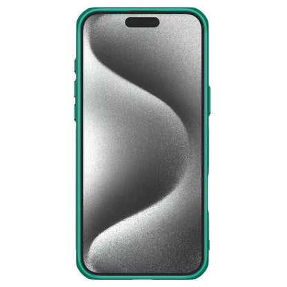 Tok Apple iPhone 16 Pro Max-hoz, Nillkin, Iceblade Prop (kamera kivágás nélkül), zöld