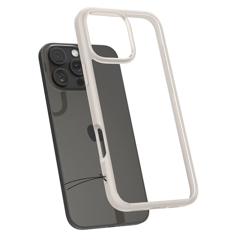 Tok Apple iPhone 16 Pro Max-hoz, Spigen, Ultra Hybrid, Bézs ACS08385