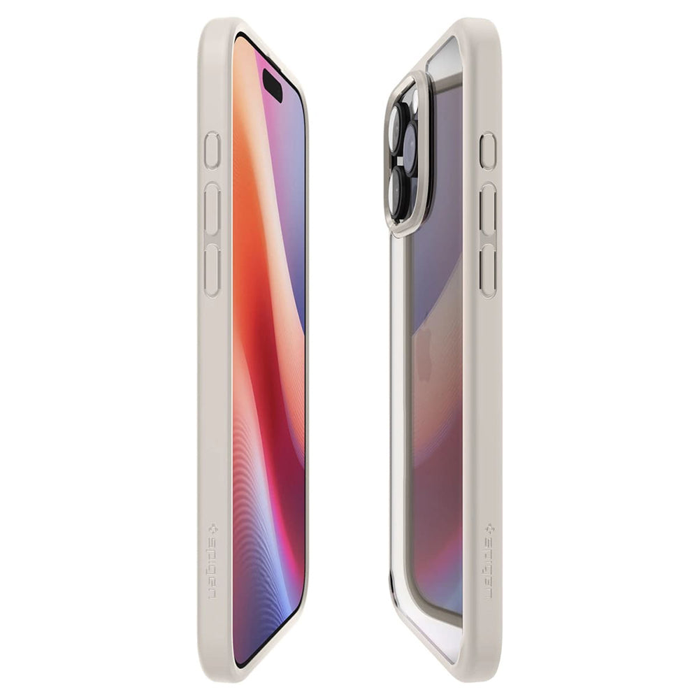 Tok Apple iPhone 16 Pro Max-hoz, Spigen, Ultra Hybrid, Bézs ACS08385