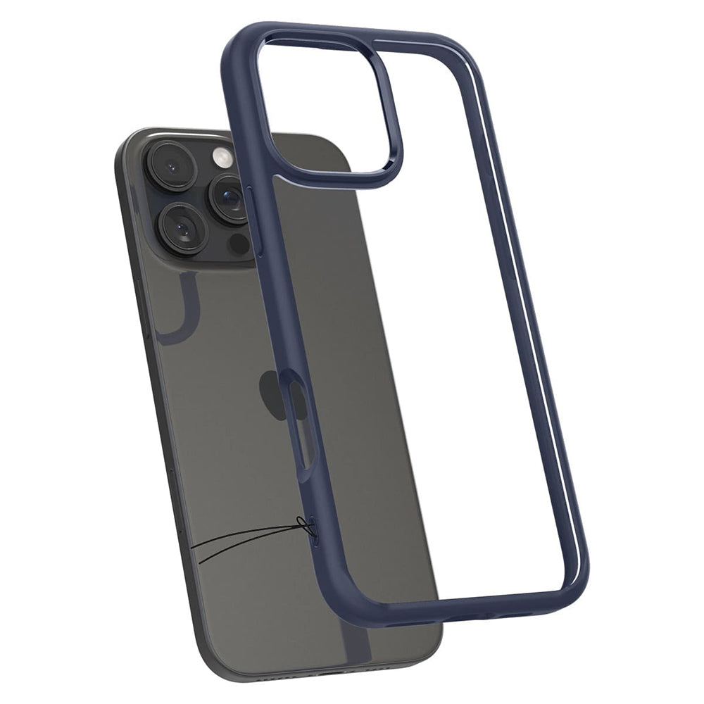 Tok Apple iPhone 16 Pro Max-hoz, Spigen, Ultra Hybrid, Tengerészkék