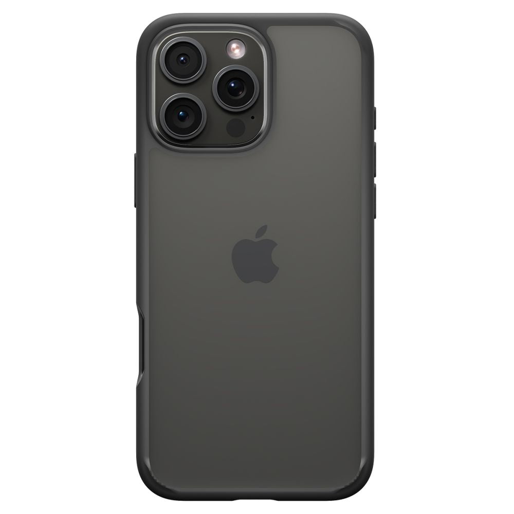 Tok Apple iPhone 16 Pro Max-hoz, Spigen, Ultra Hybrid, Matt Fekete ACS07996