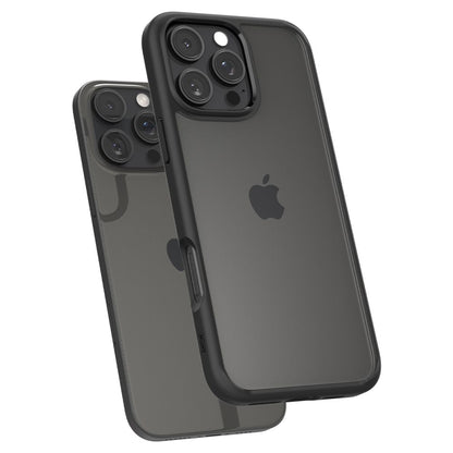 Tok Apple iPhone 16 Pro Max-hoz, Spigen, Ultra Hybrid, Matt Fekete ACS07996