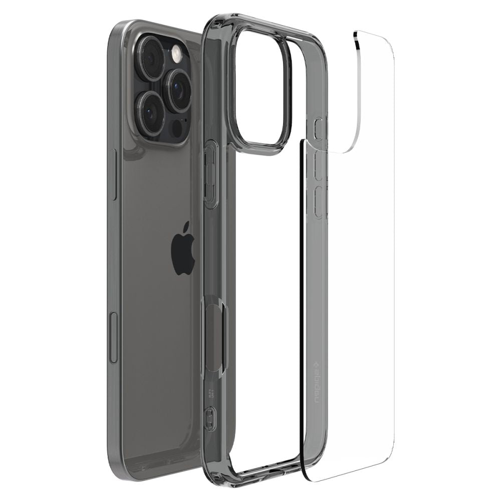 Tok Apple iPhone 16 Pro Max-hoz, Spigen, Ultra Hybrid, Füstszínű ACS07994