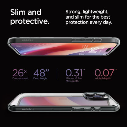 Tok Apple iPhone 16 Pro Max-hoz, Spigen, Ultra Hybrid, Füstszínű ACS07994