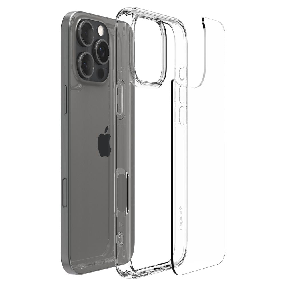 Tok Apple iPhone 16 Pro Max-hoz, Spigen, Ultra Hybrid, Átlátszó ACS07992