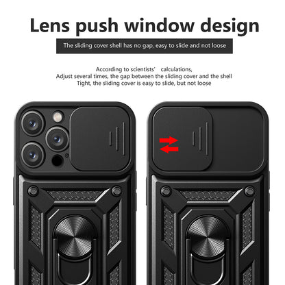 Tok Apple iPhone 16 Pro Max-hoz, Techsuit, CamShield, Fekete