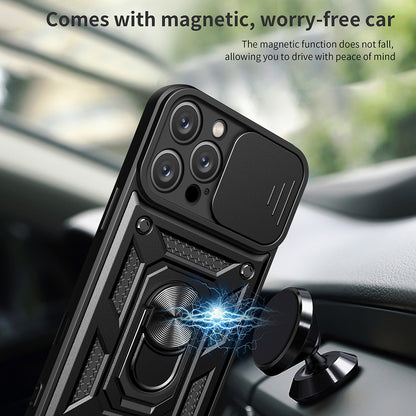 Tok Apple iPhone 16 Pro Max-hoz, Techsuit, CamShield, Fekete