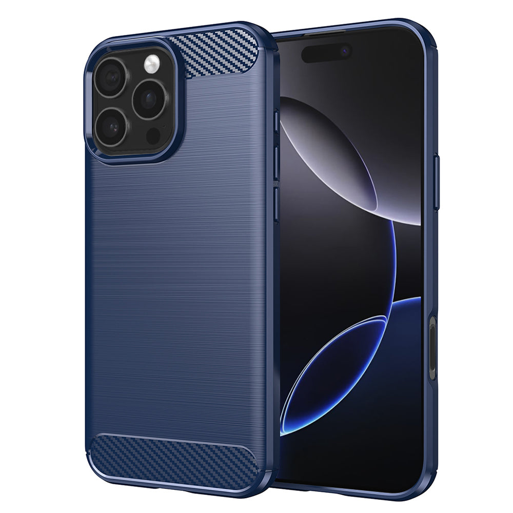 Tok Apple iPhone 16 Pro Max-hoz, Techsuit, karbon, kék
