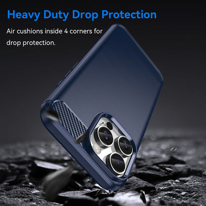 Tok Apple iPhone 16 Pro Max-hoz, Techsuit, karbon, kék