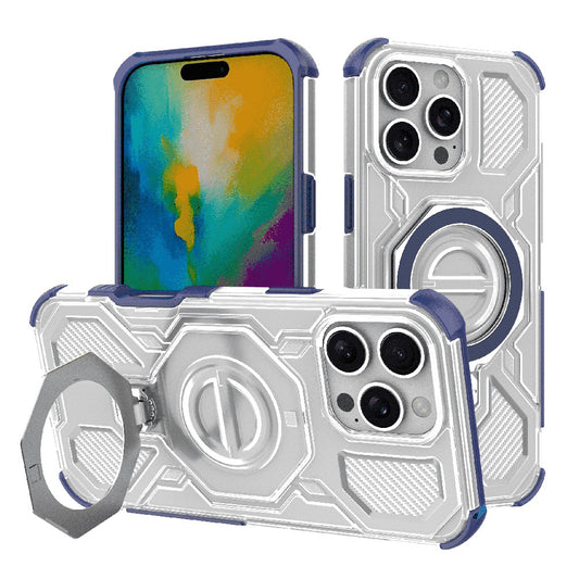 Tok Apple iPhone 16 Pro Max-hoz, Techsuit, Carbon Shield Pro, Kék