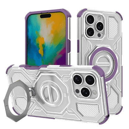 Tok Apple iPhone 16 Pro Max-hoz, Techsuit, Carbon Shield Pro, Lila