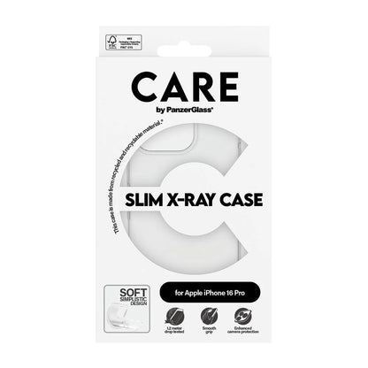 Tok Apple iPhone 16 Pro-hoz, PanzerGlass, Divatos, Átlátszó