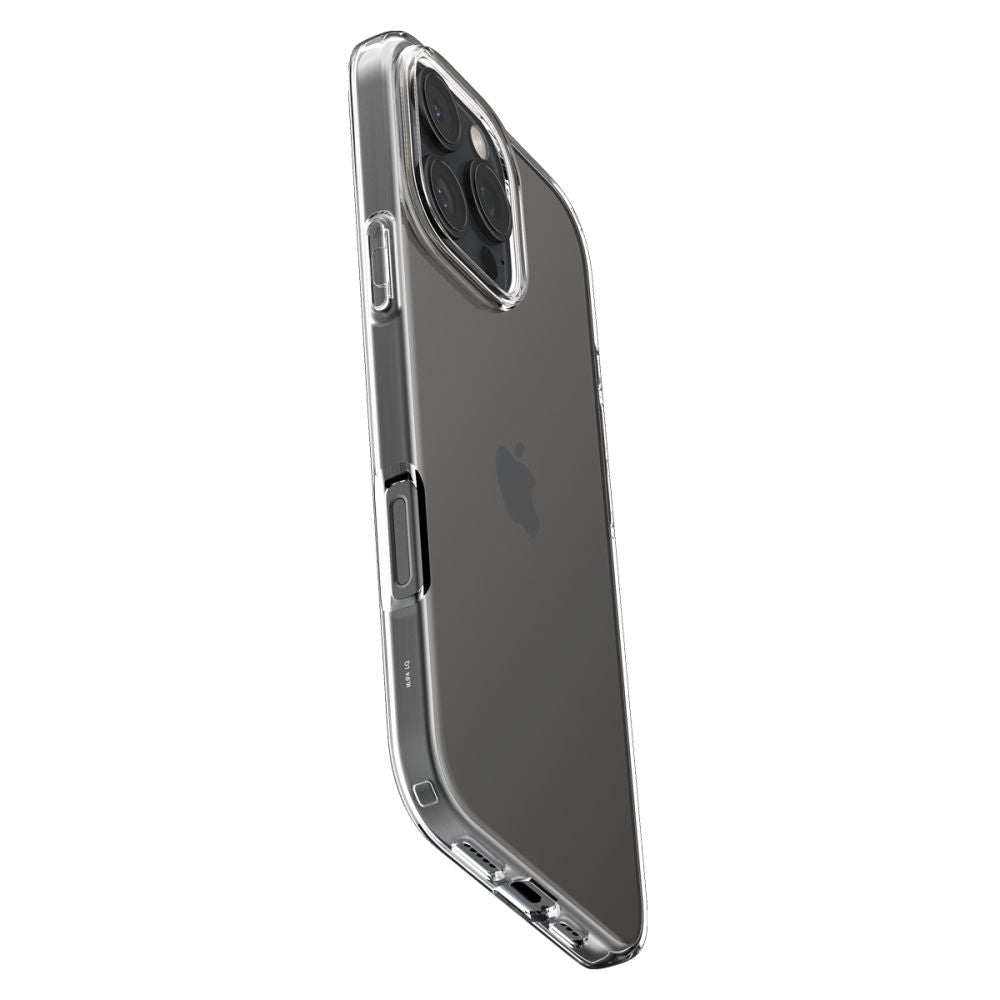 Tok Apple iPhone 16 Pro-hoz, Spigen, Liquid Crystal, Átlátszó ACS08112