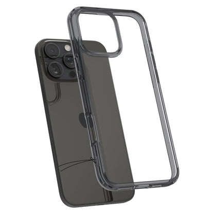 Tok Apple iPhone 16 Pro-hoz, Spigen, Ultra Hybrid, Füstszínű ACS08123