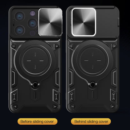 Tok Apple iPhone 16 Pro-hoz, Techsuit, CamGuard Pro, Piros