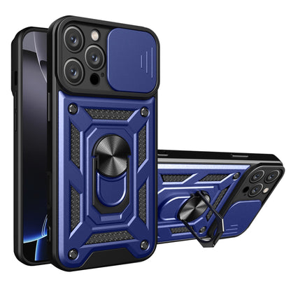 Tok Apple iPhone 16 Pro-hoz, Techsuit, CamShield, Kék