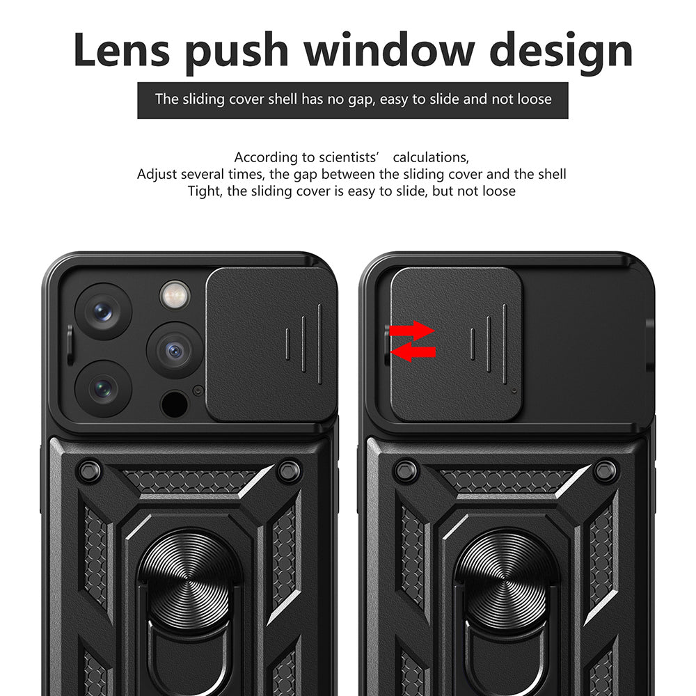 Tok Apple iPhone 16 Pro-hoz, Techsuit, CamShield, Rózsaszín