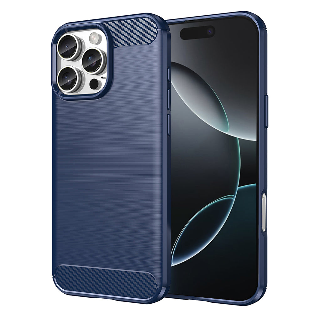 Tok Apple iPhone 16 Pro-hoz, Techsuit, karbon, kék