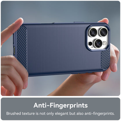 Tok Apple iPhone 16 Pro-hoz, Techsuit, karbon, kék