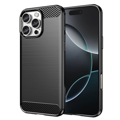 Tok Apple iPhone 16 Pro-hoz, Techsuit, karbon, fekete