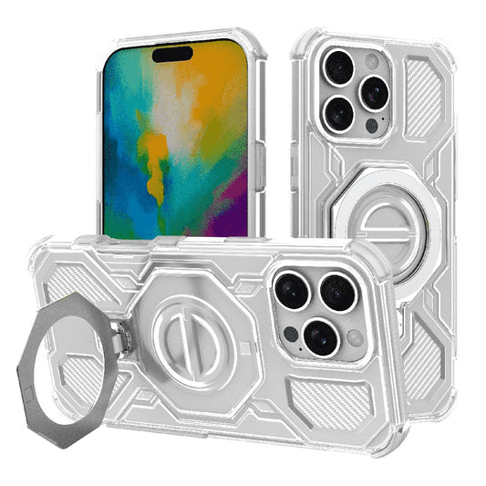 Tok Apple iPhone 16 Pro-hoz, Techsuit, Carbon Shield Pro, Fehér