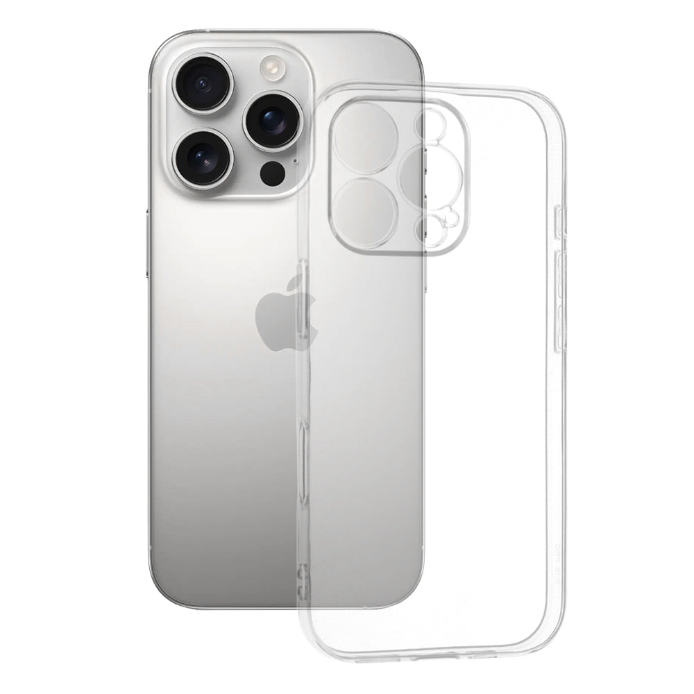 Tok Apple iPhone 16 Pro-hoz, Techsuit, Átlátszó, Tiszta